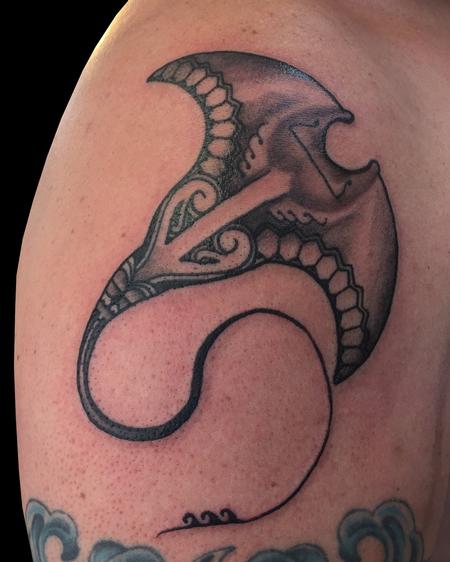 Tattoos - Polynesian Ray - 125504